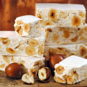 Nougat aux noisettes