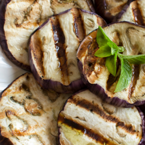Aubergine grillées